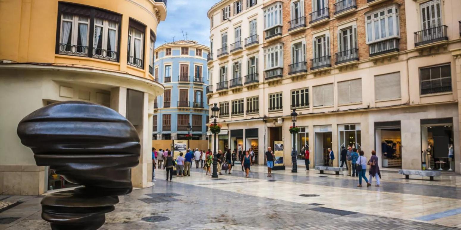 Marques De Robles Apartment Malaga Bagian luar foto